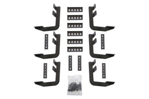 Dodge Ram Running Board Bracket Kit - Dee Zee - Rough Step - Black - `19-`23